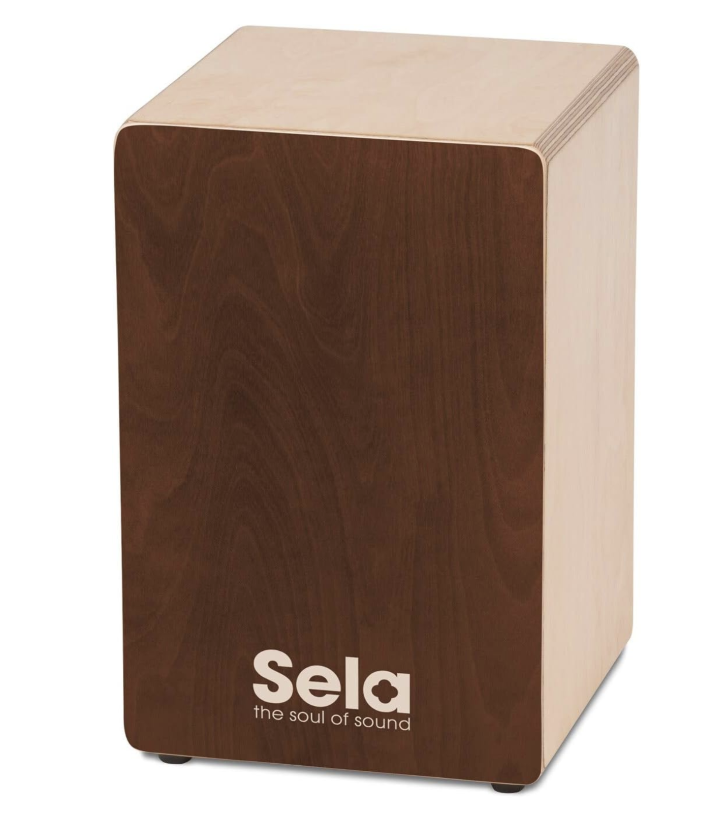 The cajon's front face, the model the 3D drum is built from.